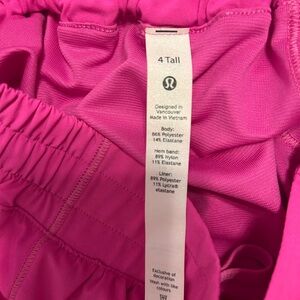 lululemon athletica Pink Athletic Shorts